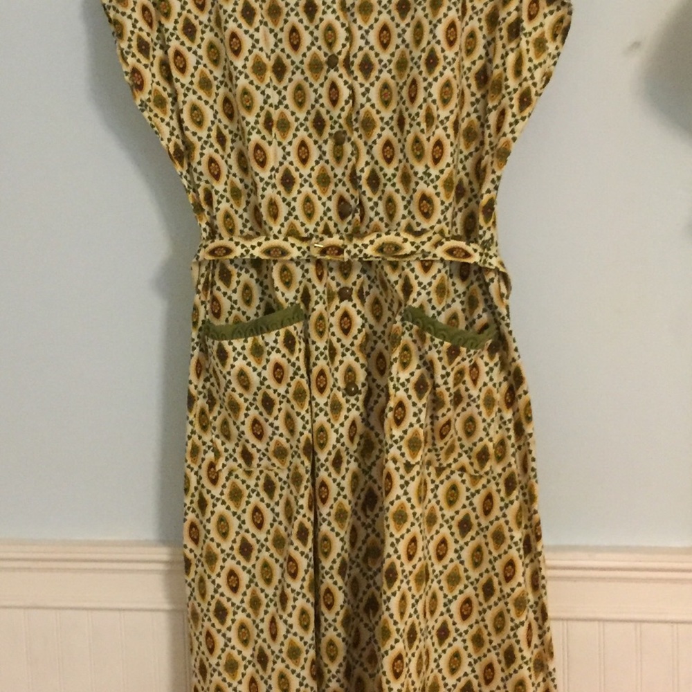 Authentic Vintage 50s/60s Cotton Dress